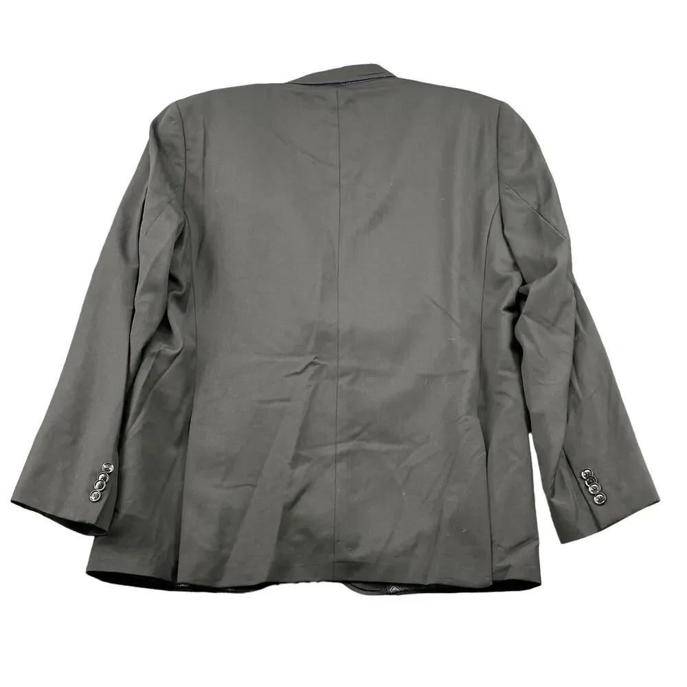 Ted Baker Suit Jacket Mens 46L Black Endurance Jay‎ CT 100% Wool Business Preppy